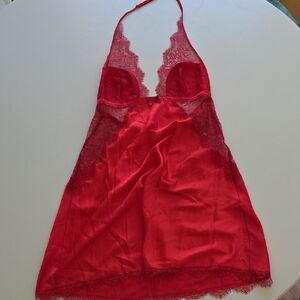 Victorias Secret - Lingerie - Sexy Red Lace Chemise